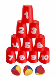 🎉 Idena 40416 - Ballwurfspiel für Kinder ab 3 Jahren 🎈 Angebot bei HelloDeals