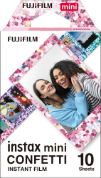 📸🎉 INSTAX mini Film Confetti - Sofortfotos im Kreditkartenformat! Angebot bei HelloDeals