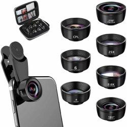 Textiluxe 7 in 1 Handy Objektiv Kit 📷🌟 Angebot bei HelloDeals