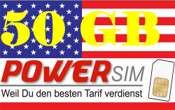 🌟 Mega Deal! 📱🇺🇸 USA T-Mobile Netz Prepaid Karte 50 GB Datenvolumen + Allnet Flat Angebot bei HelloDeals