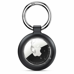 🔥 Inesore Hülle für Apple AirTag Anhänger 🏷️ Wasserdichter Schlüsselanhänger & Carbonfaser-Optik 🌊 Kratzfeste Halterung für Haustierhalsband, Gepäckanhänger und Schlüsselbund (Schwarz) Angebot bei HelloDeals