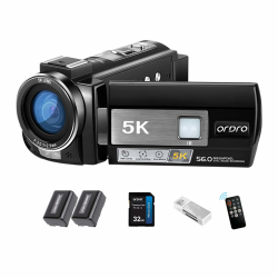 📹🔥 Super Deal! ORDRO HDR-AE20 5K Camcorder 56MP Digitalkamera 📸✨ Angebot bei HelloDeals