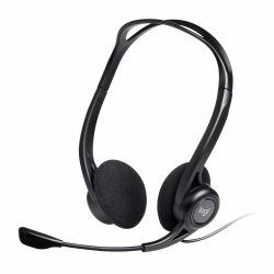 Logitech 960 Kopfhörer - Stereo-Headset mit Rauschunterdrückung 😎🎧 Angebot bei HelloDeals