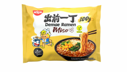 NISSIN Demae Ramen Miso - Instant-Nudeln japanischer Art 🍜🌶️ Angebot bei HelloDeals