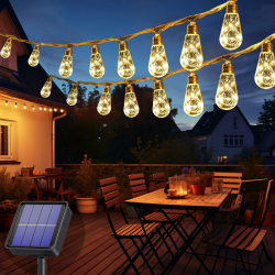 Cnulenzt Solar Lichterkette für Außen 🌞🌿 Angebot bei HelloDeals