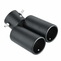 🚗🔥 Auto Auspuff Endrohr Edelstahl Auspuffblende Endrohr Schalldämpfer 🛠️🔧 Angebot bei HelloDeals