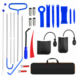 24PCS Professionelles KFZ Werkzeug-Set 🚗🔧 | Notfall Set zur Autoöffnung Angebot bei HelloDeals