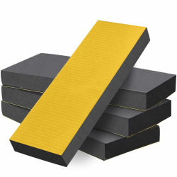 🚗 4 Garagen Wandschutz 30 x 10 x 3 cm - Selbstklebender Kantenschutz Schaumstoff Angebot bei HelloDeals