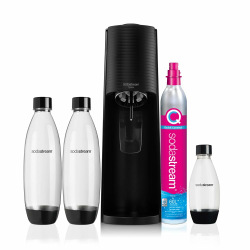 🥤🌿 SodaStream Wassersprudler Terra Black Value Pack x3 🌿🥤 Angebot bei HelloDeals
