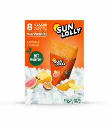 Angebot: Sun Lolly Wassereis Exotisch 8 Stk 🍍🍉🍓 Angebot bei HelloDeals