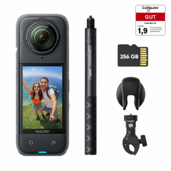 Insta360 X4 Motorrad-Bundle - 8K 360°-Action-Cam 🌊📷 Angebot bei HelloDeals