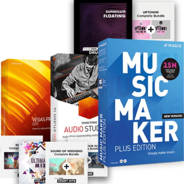 Creative Mega Bundle - 3 vollwertige Produkte für 69,99€