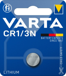 🔋🔑 VARTA Knopfzelle CR1/3N, 1 Stück | 3V Lithium Coin Batterie Angebot bei HelloDeals