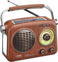 G Keni Tragbares Retro-Radio mit Bluetooth-Lautsprecher 📻🔊 Angebot bei HelloDeals