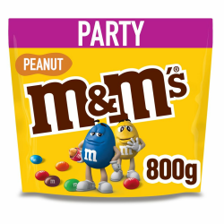 🍫🥜 Große Schoko-Partytüte M&M'S® Peanut 800g - Sonderangebot! Angebot bei HelloDeals