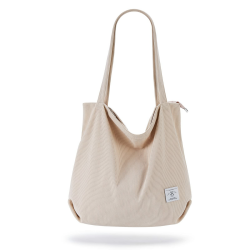 KALIDI Cord Tasche Damen Umhängetasche mit Reißverschluss 👜 Angebot bei HelloDeals