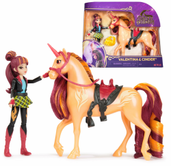 Unicorn Academy Valentina und Einhorn Cinder Set - Fantastisches Rollenspiel-Abenteuer für Kinder ab 4 Jahren 🦄🌈 Angebot bei HelloDeals