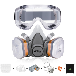 🛡️ AirGearPro G-500 Atemschutzmaske mit A1P2 Filter 🛡️ Angebot bei HelloDeals