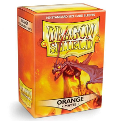🐉 Arcane Tinmen ApS ART11013 Dragon Shield Sleeves Matte Orange Card Game 🧡 Angebot bei HelloDeals