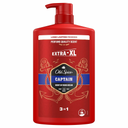 🌊😎 Old Spice Captain 3-in-1 Duschgel 1000ml - Langanhaltende Frische & Parfumqualität! Angebot bei HelloDeals