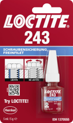 🔧 LOCTITE Schraubensicherung 243 - Mittelfester Schraubenkleber Angebot bei HelloDeals