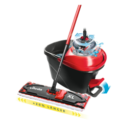 Vileda Ultramax Turbo XL Set 🌟 XL Bodenwischer mit Teleskopstiel Angebot bei HelloDeals