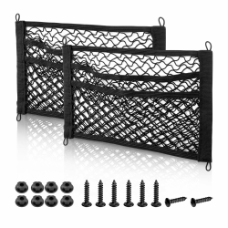 🚗🧳 RED WOLF 3-Lagen Aufbewahrungsnetz für Wohnmobil Camper Angebot bei HelloDeals