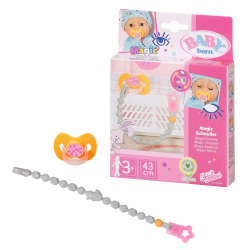 👶🧸 BABY born Magic Schnuller und Puppenkette für 43 cm Puppen, 832486 Zapf Creation 🎈🌟 Angebot bei HelloDeals