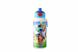 Mepal - Trinkflasche Pop-up Campus - Wasserflasche - Auslaufsichere Flasche für die Schule - Wiederverwendbar - BPA-frei & Spülmaschinenfest - 400 ml - Paw Patrol Pups 🐾 Angebot bei HelloDeals