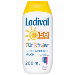 🌞👶 Ladival Kinder Sonnenmilch LSF 50+ - 🌿 Parfümfreie Sonnenschutzlotion für Kinder Angebot bei HelloDeals