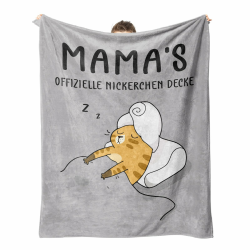 Personalisierte Decke Geschenke für Mama zum Muttertag 🎁 Angebot bei HelloDeals