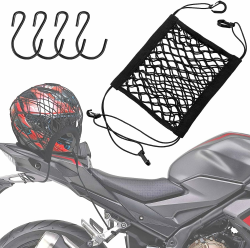 🏍️ Motorrad Gepäcknetz mit 4 Haken 🚲 Angebot bei HelloDeals