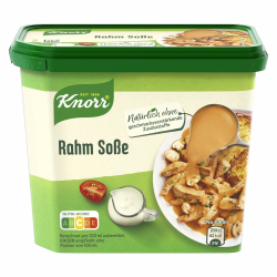 Angebot: Knorr Rahm Soße - Cremige Sauce ohne Zusatzstoffe 😋🍲 Angebot bei HelloDeals