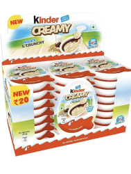 🍫 Kinder Creamy Milk & Crunchy 456g 🥛 Angebot bei HelloDeals