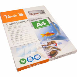 🍑 Super Deal: Peach Laminierfolie DIN A4 80 micron glänzend 100 St. 🌟 Angebot bei HelloDeals