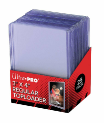 🌟 Super Deal! AMIGO 81579 Pro - Ultra Pro - Toploader 3"x 4" Ultra Clear 25s - 74427812225, Kunststoff Angebot bei HelloDeals