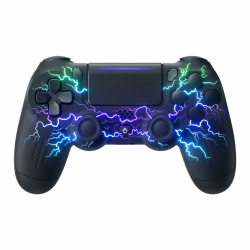 ECHTPower Wireless Controller für PS-4 mit RGB & Dual Vibration 🎮 Angebot bei HelloDeals