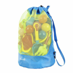 🌴 Strandspielzeug Tasche Beach Bag EocuSun für Kinder XL groß (blau) 🌊 Angebot bei HelloDeals