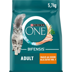 🐱🌟 PURINA ONE BIFENSIS Adult Katzenfutter 5,7kg 🌟🐱 Angebot bei HelloDeals
