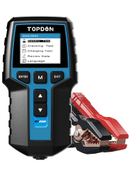 🚗 Autobatterietester 12V 24V Lasttester, TOPDON BT200 100-2000CCA Autobatterie-Tester 🛥️🔋 Angebot bei HelloDeals