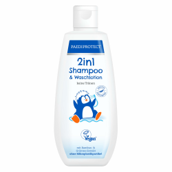 🌿🚿 PAEDIPROTECT 2in1 Shampoo & Waschlotion für Babys & Kinder 200 ml Angebot bei HelloDeals
