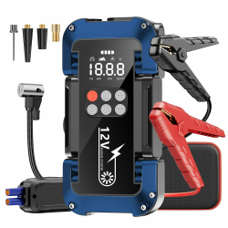 Starthilfe Powerbank mit 26800mAh 4000A Spitzenleistung 🚗🔋 Angebot bei HelloDeals