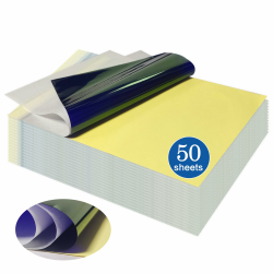 🎨🖋️ 50 Blätter Tattoo Papier, Stencil Papier für Tattoo-Transfer 🎨🖋️ Angebot bei HelloDeals