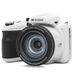 📸 KODAK Pixpro Astro Zoom AZ425 - Digitale Bridge-Kamera, 42X optischer Zoom, 24 mm Weitwinkel, 20 Megapixel, 3-Zoll-LCD, Full HD 1080p Video, Li-Ionen-Akku - Weiß Angebot bei HelloDeals