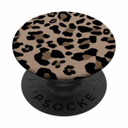 Stilvolles Leopardenmuster PopSockets Klebender PopGrip 😻🐆 Angebot bei HelloDeals