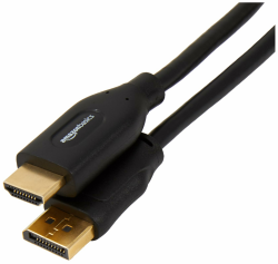 🔌🖥️ Amazon Basics DisplayPort auf HDMI Kabel 1.8m Schwarz 4K 30Hz Angebot bei HelloDeals