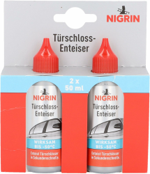 🚗💨 Angebot: Nigrin 74047 Türschloss Enteiser Auto KFZ Set 2x50ml Angebot bei HelloDeals