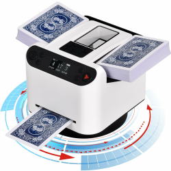 🃏 Elektrische Automatische Kartenmischmaschine und Kartensender 2-in-1 🃏 Angebot bei HelloDeals