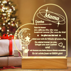 🎁 Geschenke für Mama - Nachtlicht für Muttertag und Geburtstag 🌟 Angebot bei HelloDeals