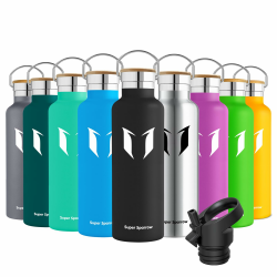 🌟 Super Sparrow Trinkflasche Edelstahl 750ml - Thermosflasche für Sport und Outdoor 🌿 Angebot bei HelloDeals